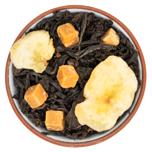 Черный ароматизированный "Банан в карамели" 